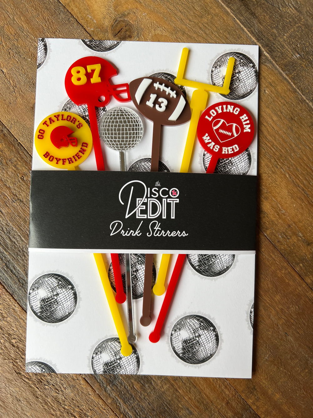 Go Taylor’s Boyfriend Drink Stirrers - The Disco Edit