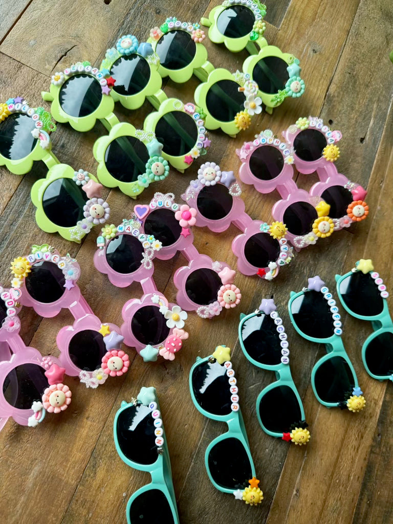 DIY Sunglasses Charm Bar