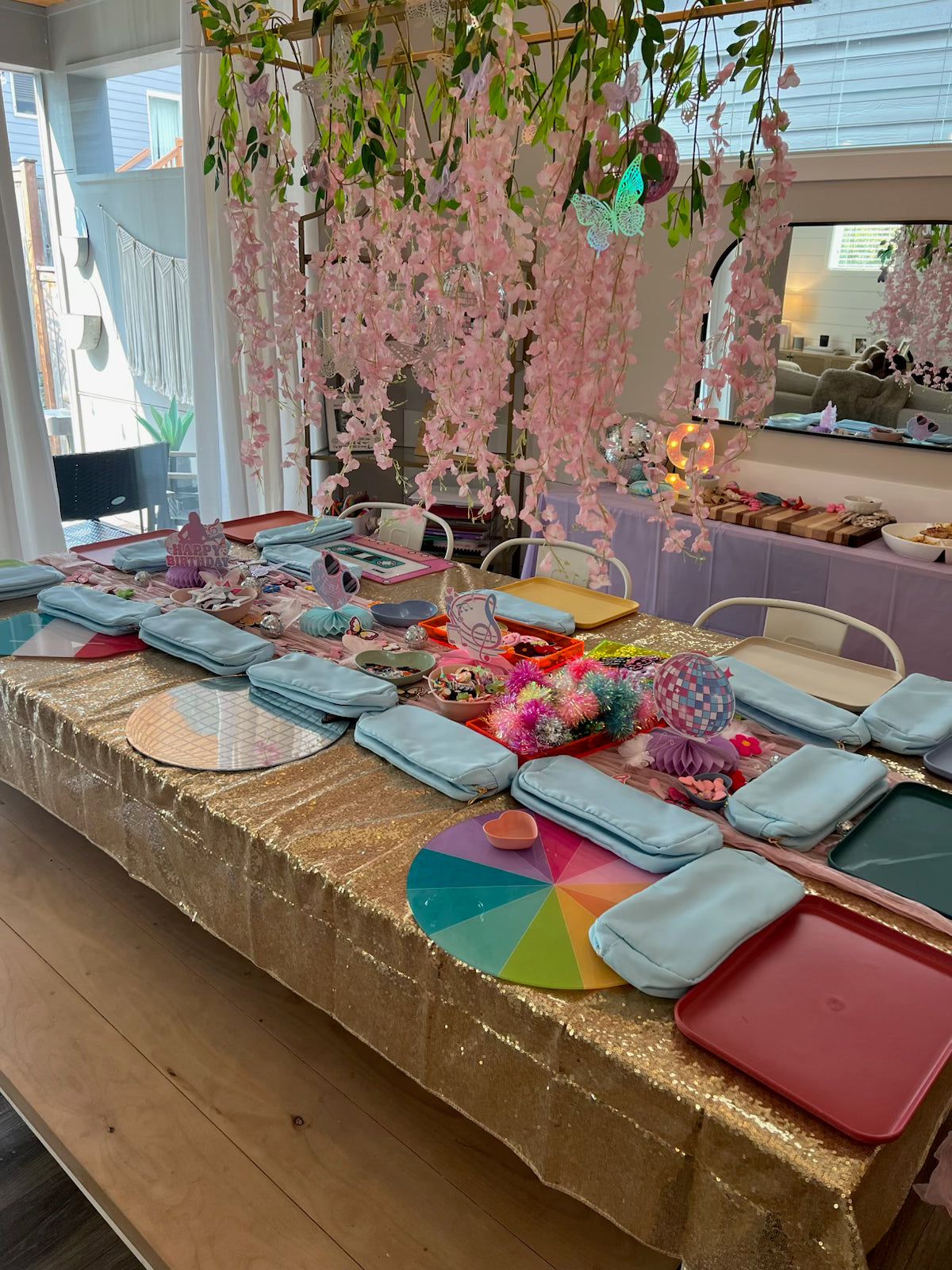 DIY Cosmetics Bag Patch Party