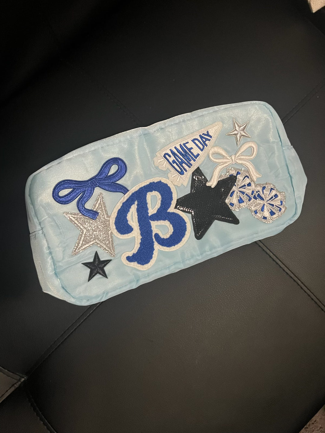 DIY Cosmetics Bag Patch Party