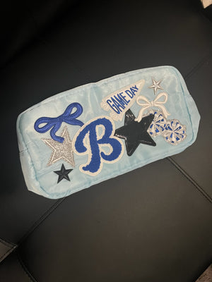 DIY Cosmetics Bag Patch Party