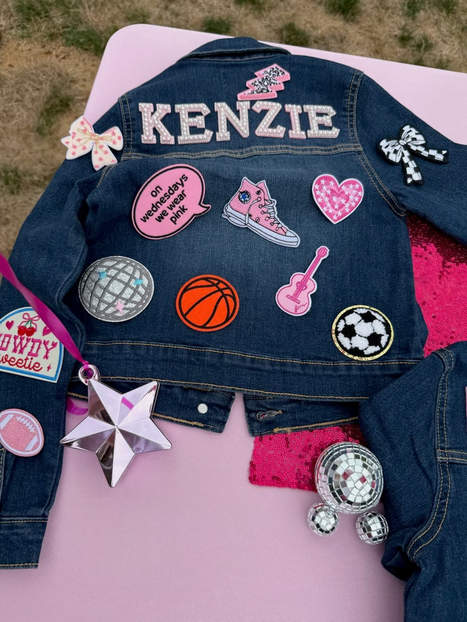 DIY Custom Denim Jacket Patch Party