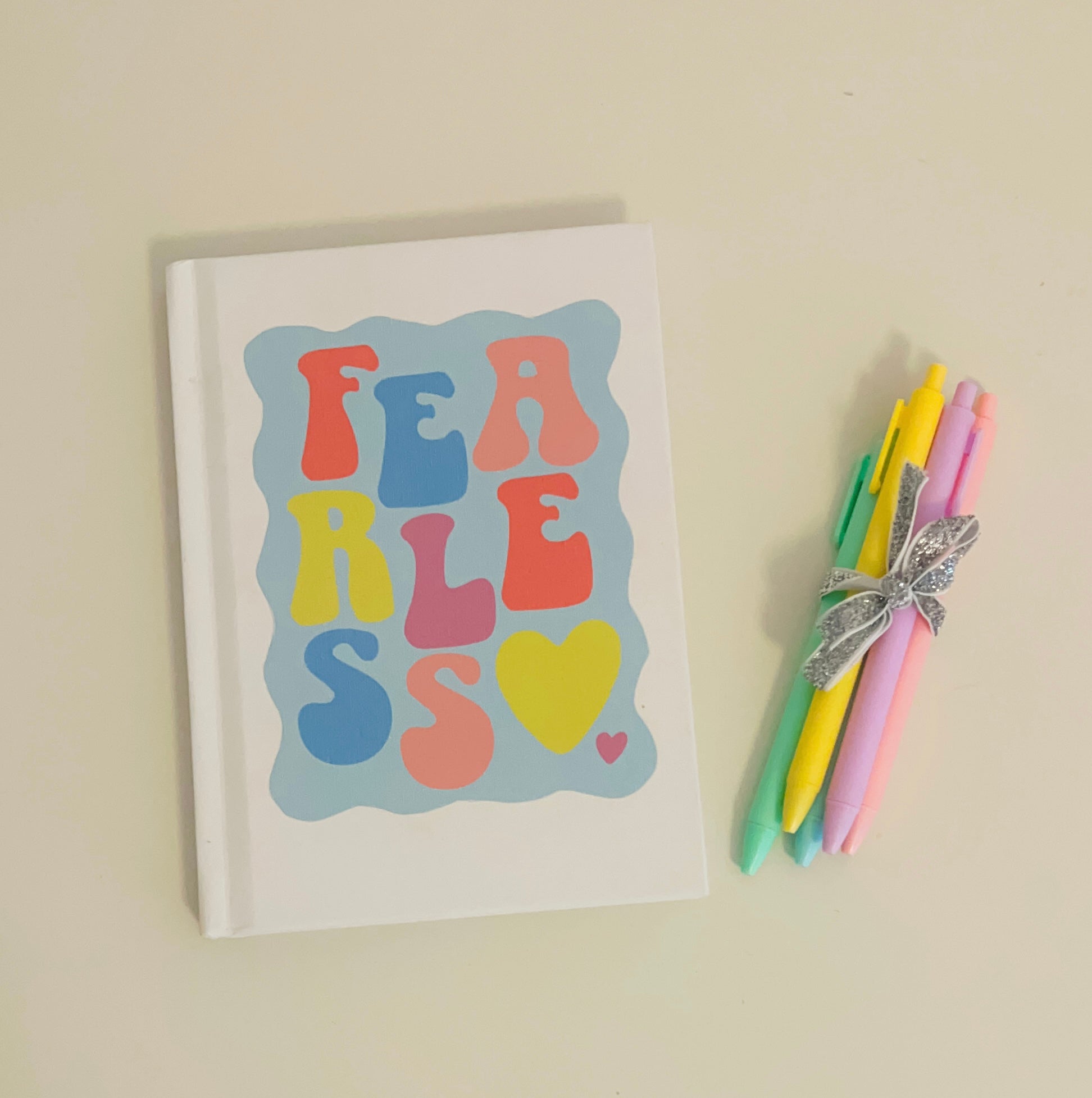 Fearless Journal With Pastel Pens - The Disco Edit