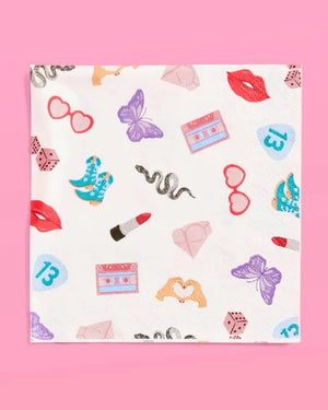 xo, Fetti - I'm the Problem Napkins - 25 paper napkins - The Disco Edit