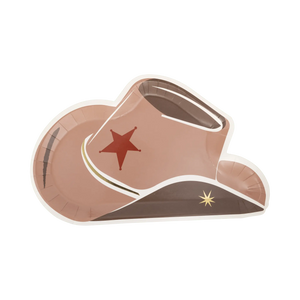 My Mind’s Eye - PLCTS40 - Cowboy Tan Hat Shaped Plate - The Disco Edit