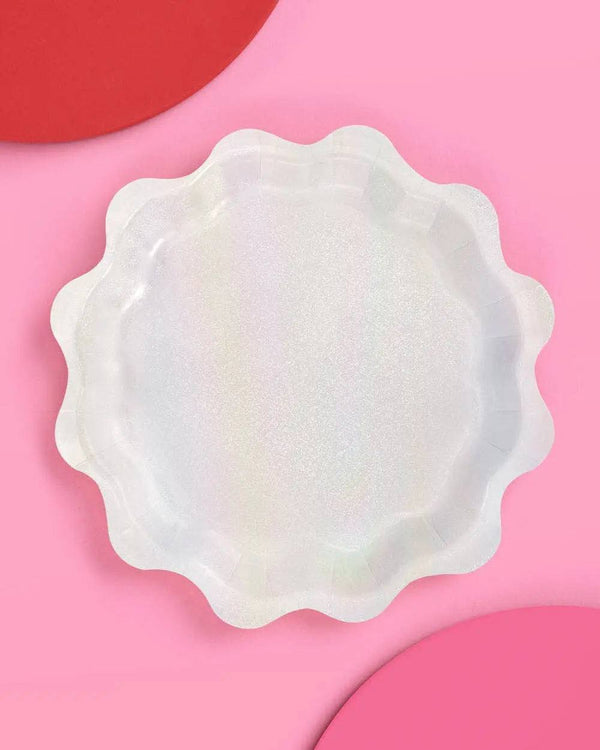 Bow Party Duo - set of 25 plates + napkins - The Disco Edit