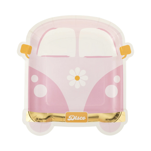 My Mind’s Eye - PLGOG42 - Disco Daisy Van Shaped Paper Plate - The Disco Edit