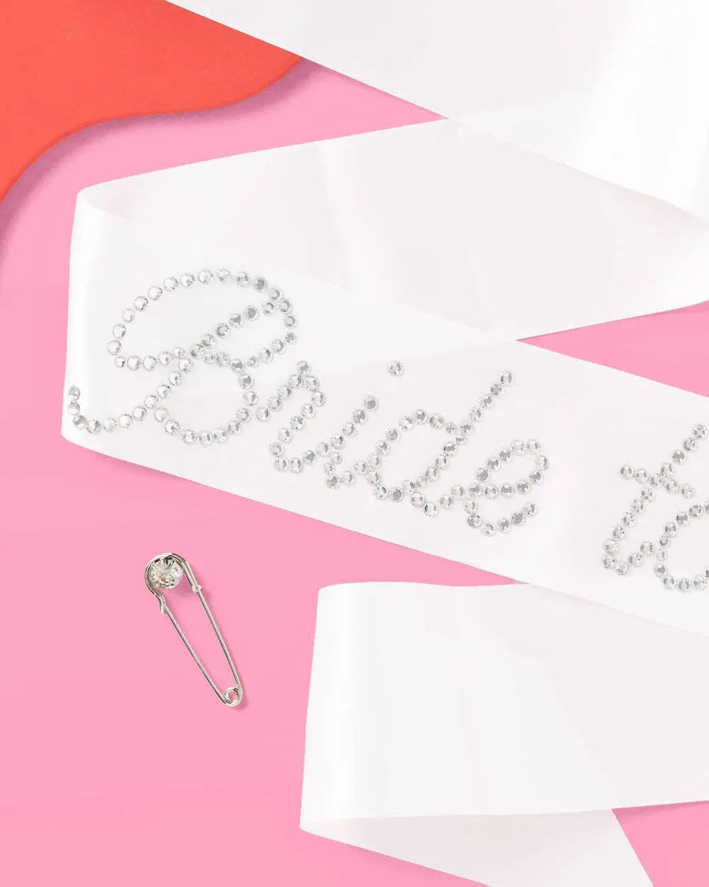 xo, Fetti - Bridal Shower Sash, Rhinestone Bride Accessory, Bach Gift - The Disco Edit