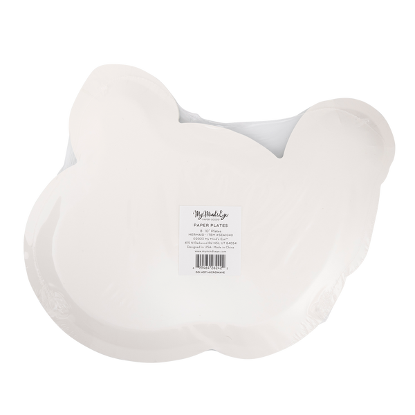 My Mind’s Eye - SEA1040 - Mermaid Shaped Paper Plate