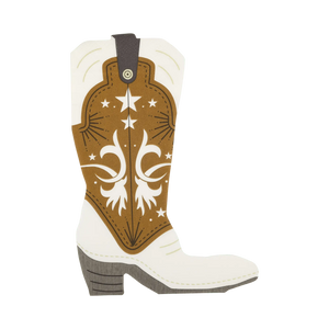 My Mind’s Eye - PLBCW38 - Cowboy Boot Shaped Guest Napkin - The Disco Edit