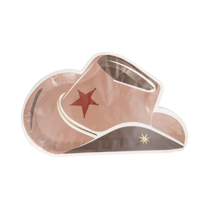 My Mind’s Eye - PLCTS40 - Cowboy Tan Hat Shaped Plate - The Disco Edit