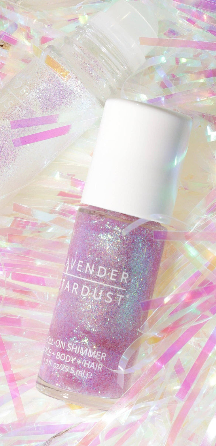 Lavender Stardust - Roll - On Shimmer PRISM: One ounce - The Disco Edit