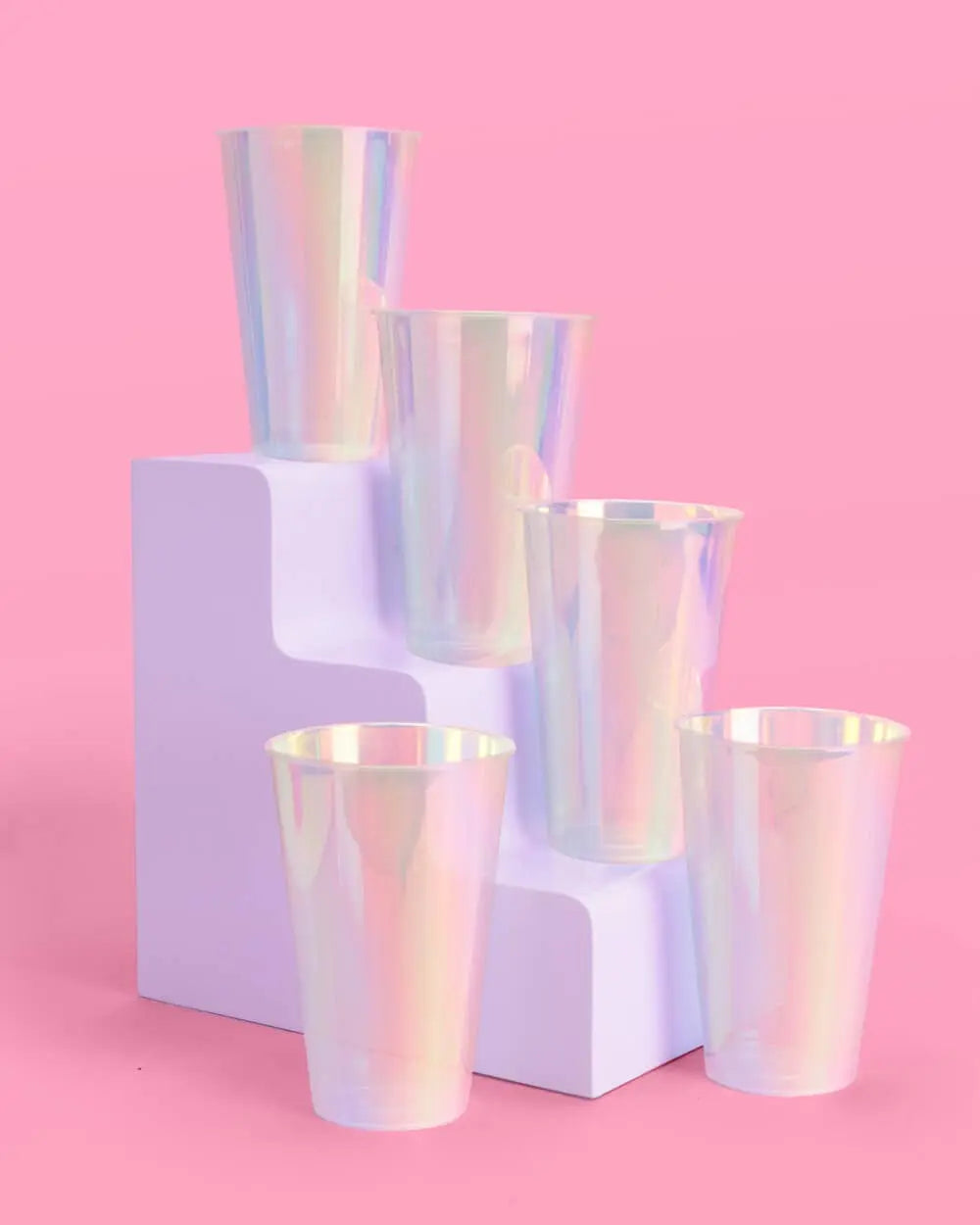 xo, Fetti - Iridescent Party Cups, Birthday Party Supplies, Bachelorette - The Disco Edit
