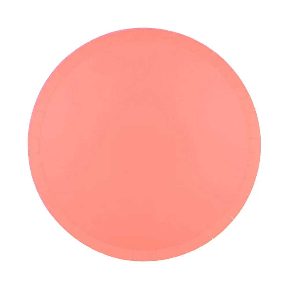 Jollity & Co. + Daydream Society - Shade Collection Dessert Plates - 8 Pk. - 23 Color Options: Cloud - The Disco Edit