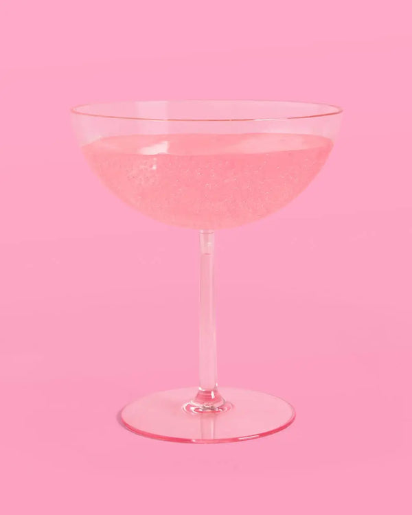 xo, Fetti - Cute Coupe Set - 4 plastic glasses - The Disco Edit