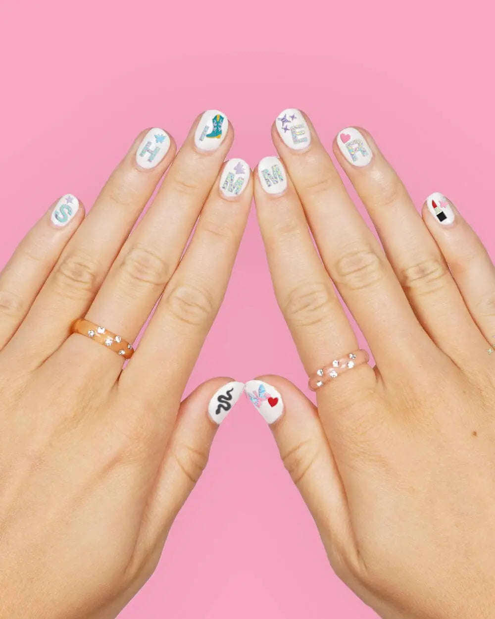 Era's Nail Stickers, Girl Swiftie Gift, Activity - The Disco Edit
