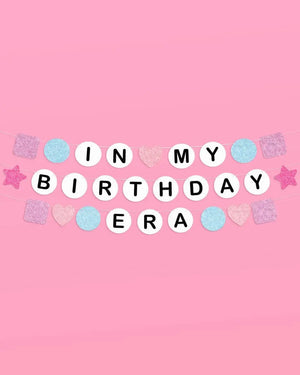 xo, Fetti - Birthday Era Banner, Swiftie Birthday - The Disco Edit