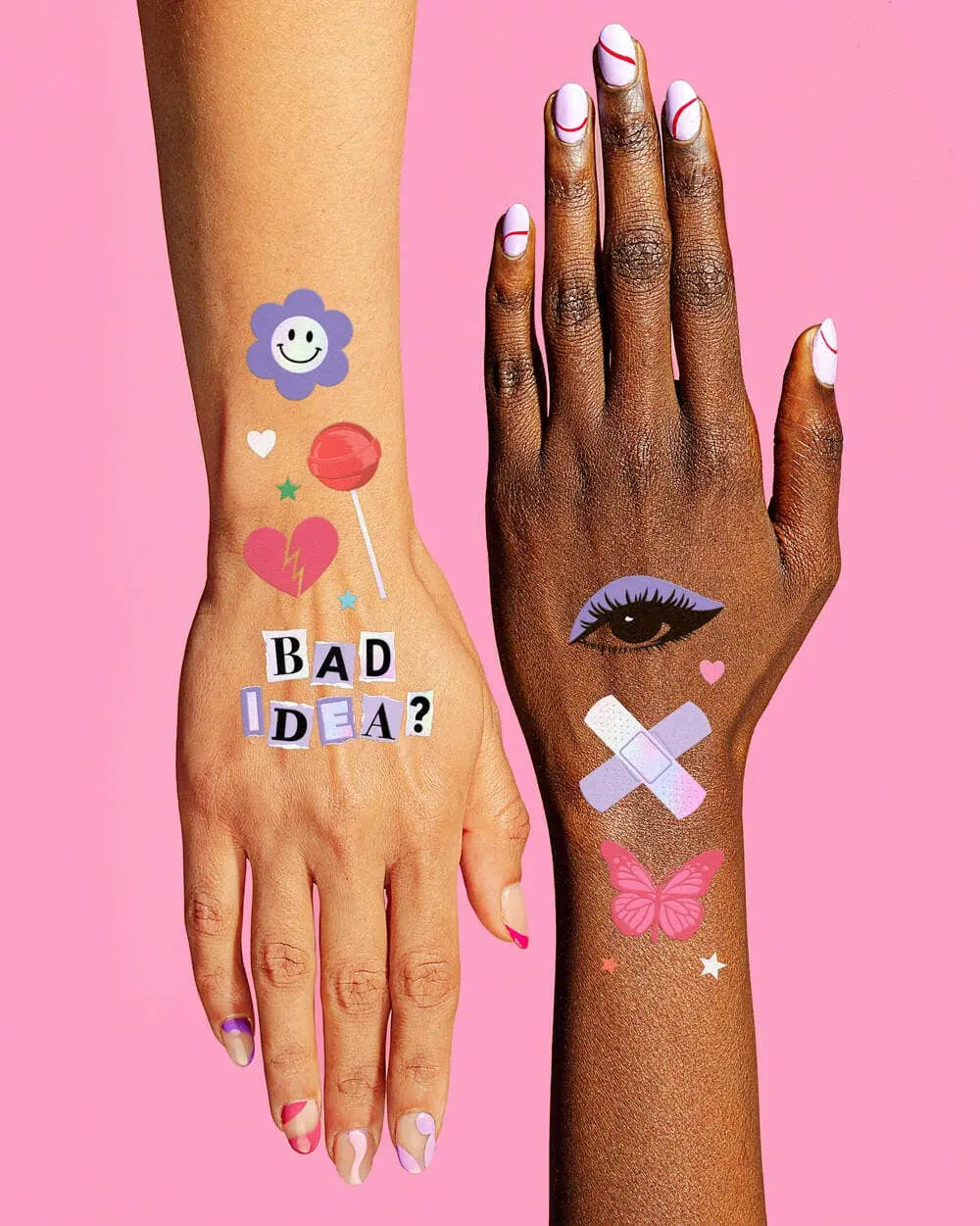 Olivia Rodrigo Inspired Temp Tattoos - The Disco Edit