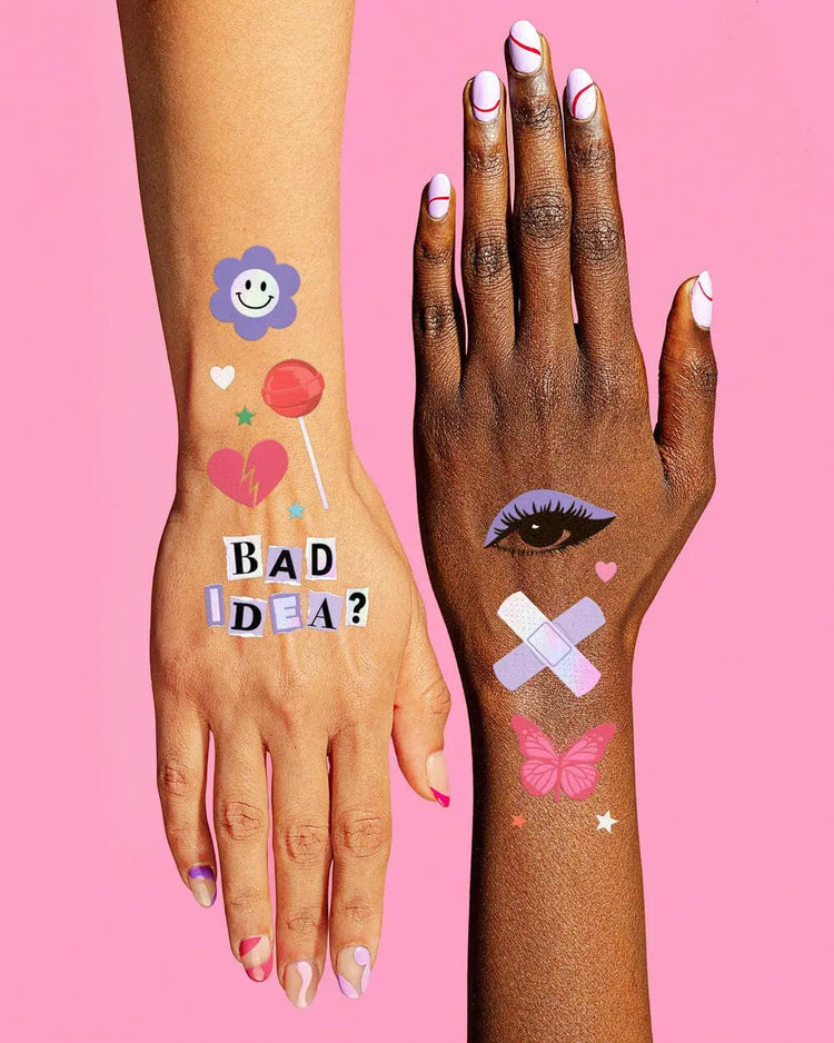 Olivia Rodrigo Inspired Temp Tattoos - The Disco Edit