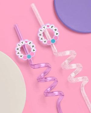 Party Era Straws - 12 reusable straws, Eras party - The Disco Edit