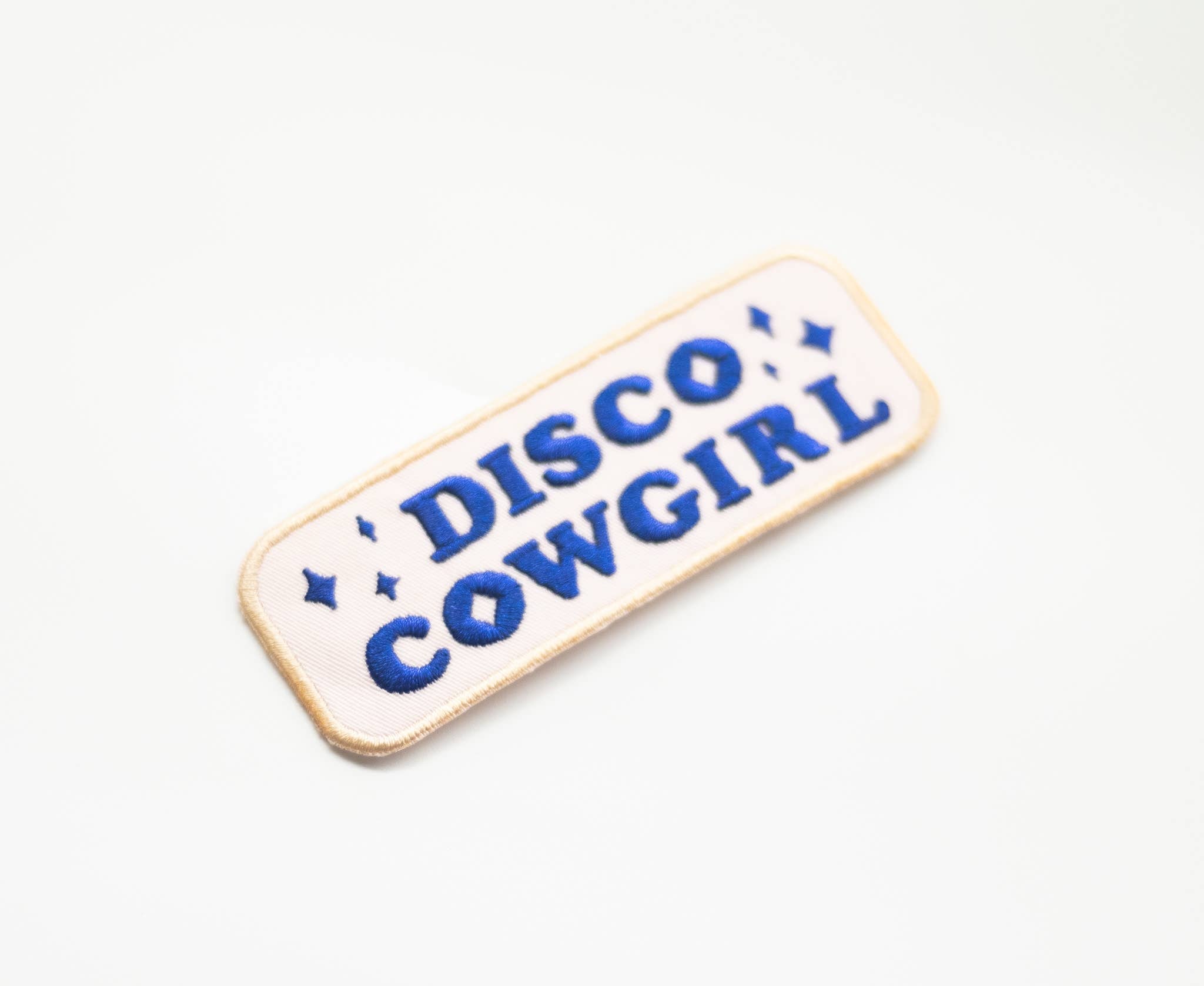 Kulana Stickers - Disco Cowgirl Embroidered Iron on Patch: No - The Disco Edit