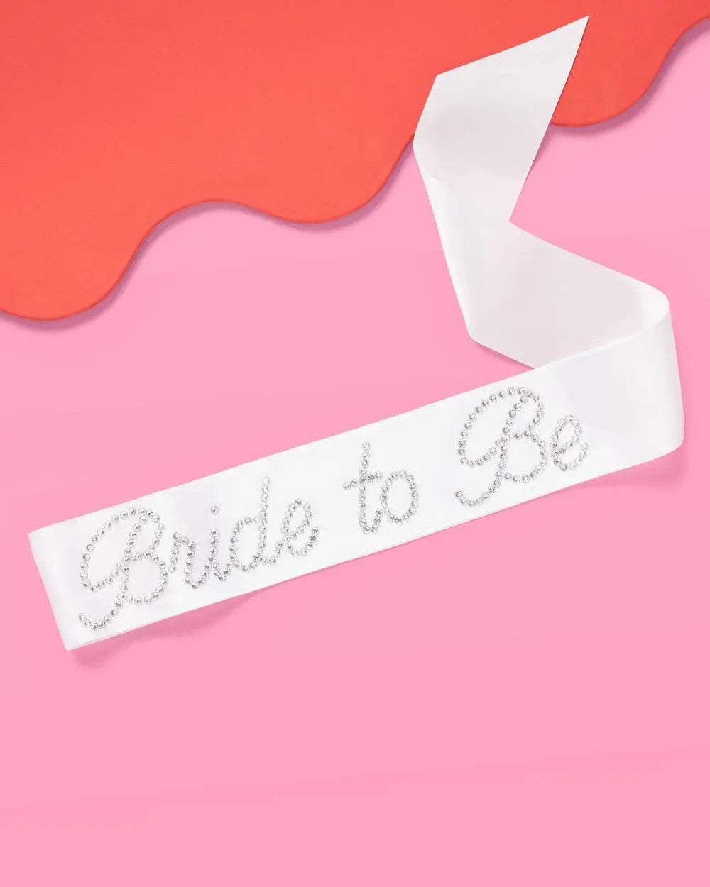 xo, Fetti - Bridal Shower Sash, Rhinestone Bride Accessory, Bach Gift - The Disco Edit