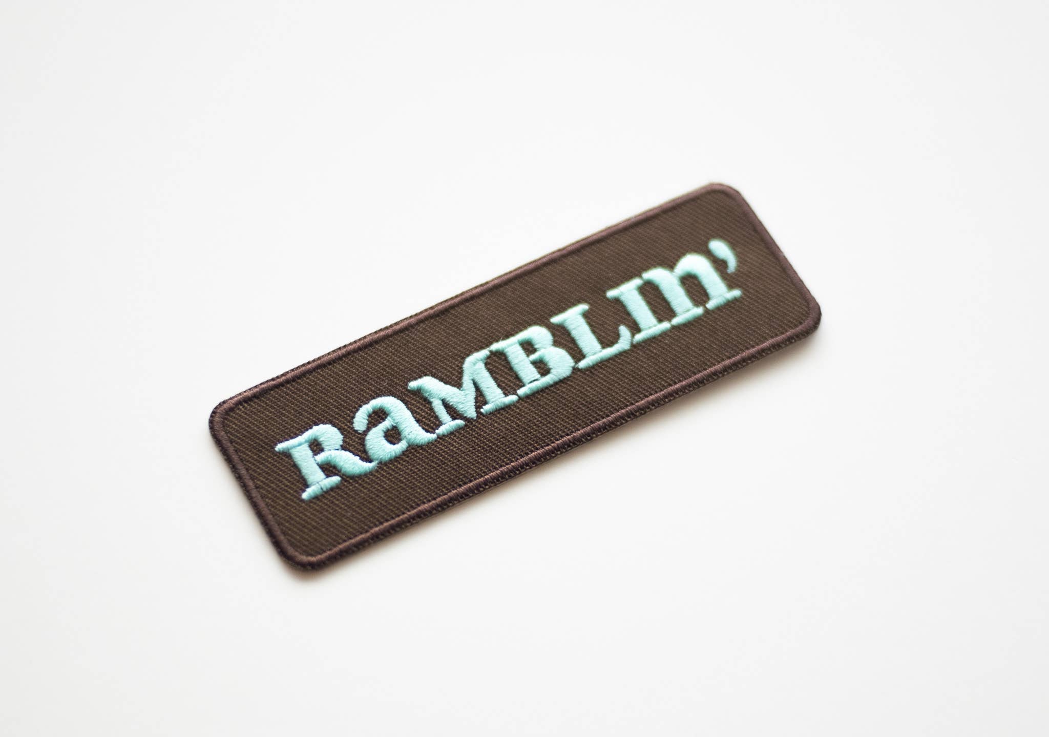 Kulana Stickers - Ramblin' Embroidered Iron on Patch - Western: No - The Disco Edit