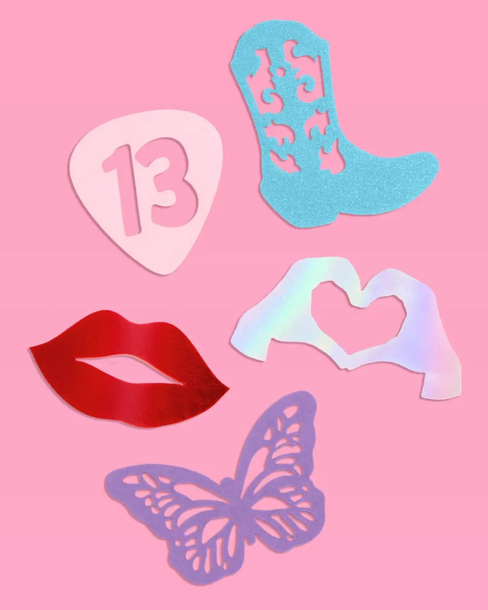 Eras Confetti - 200 pc foil confetti, Birthday Party - The Disco Edit