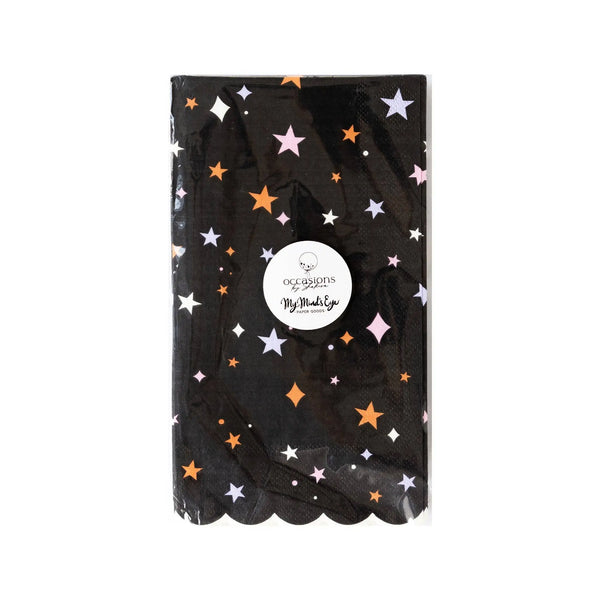 Playful Spooky Napkins for birthday parties for tweens, kids, or teens, or for halloween parties. 