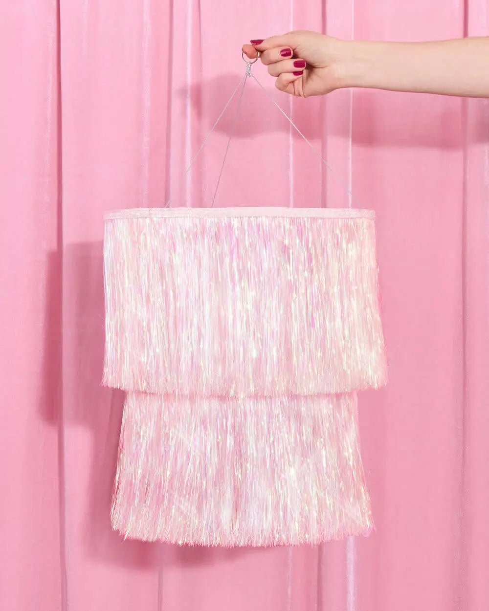 Iridescent Party Chandelier - The Disco Edit