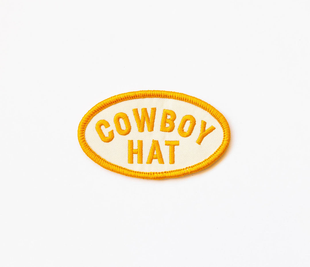 Kulana Stickers - Cowboy Hat Embroidered Iron on Patch: No - The Disco Edit