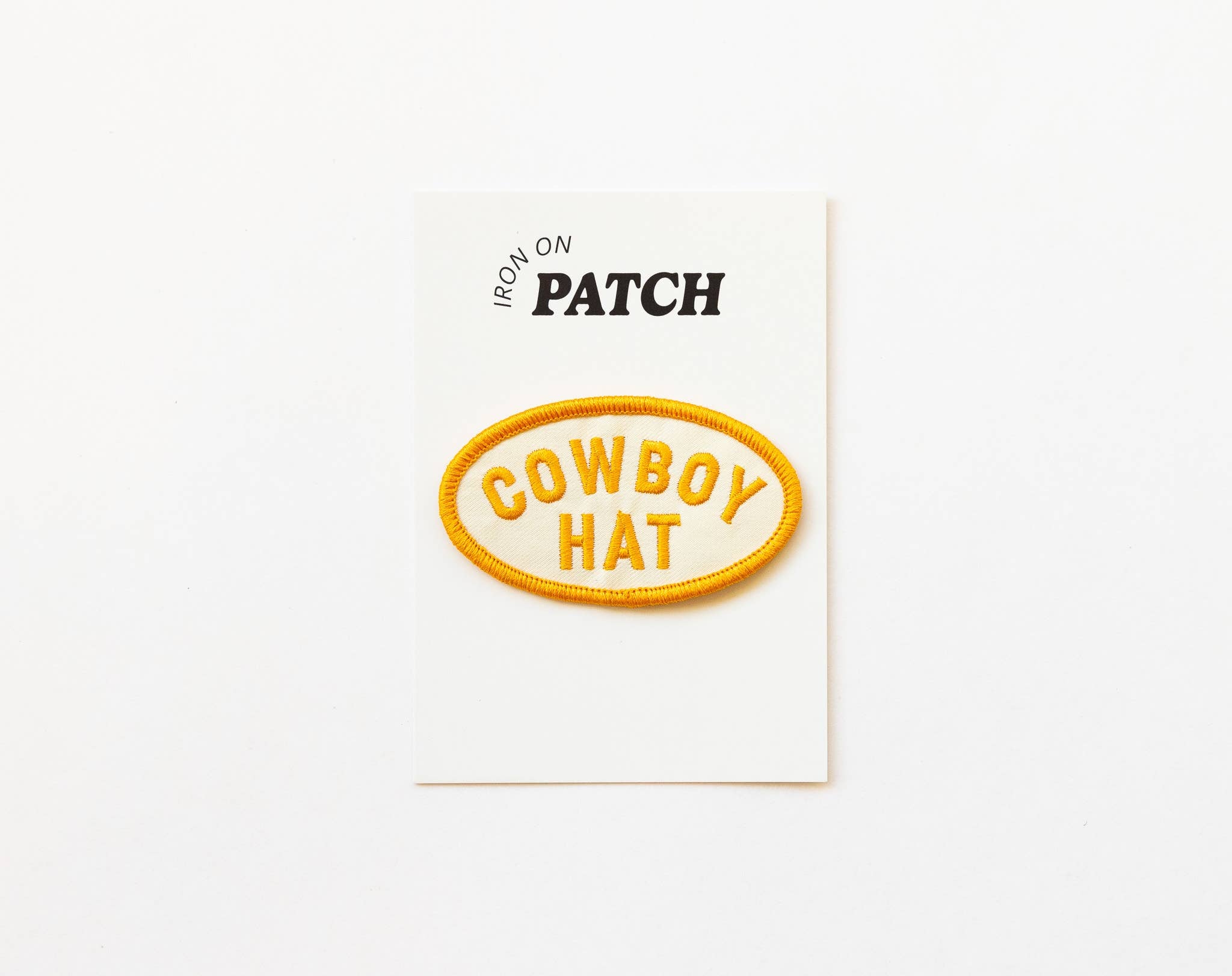 Kulana Stickers - Cowboy Hat Embroidered Iron on Patch: No - The Disco Edit