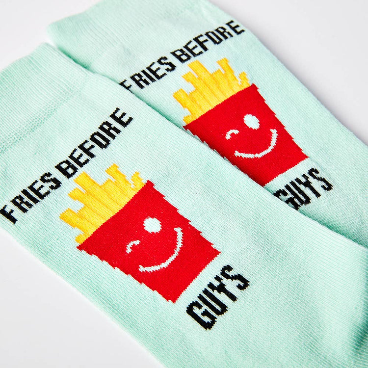 Urban Eccentric - Unisex Fries Before Guys Socks - The Disco Edit