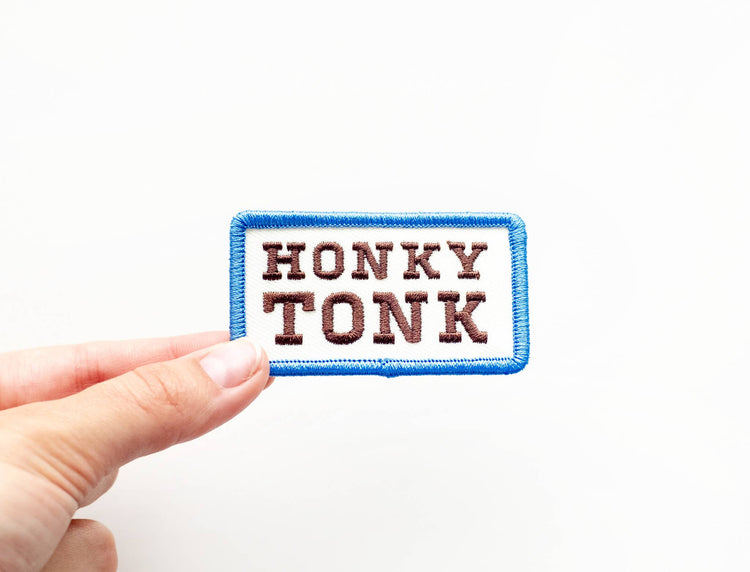 Kulana Stickers - Honky Tonk Embroidered Iron on Patch - Western: No - The Disco Edit