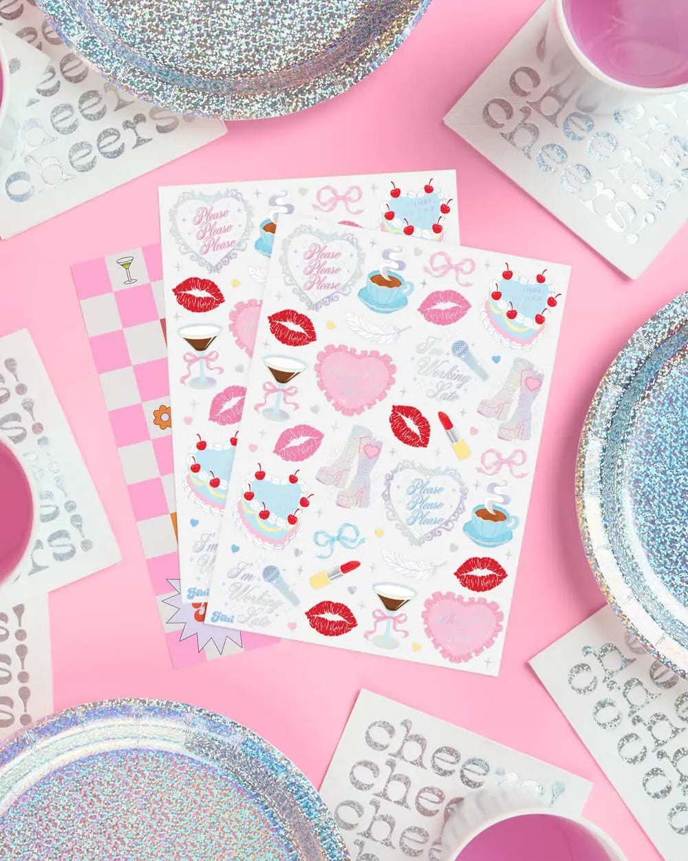 Short & Sweet Temp Tattoos - The Disco Edit