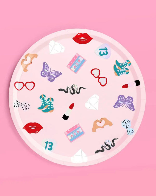 xo, Fetti - Era's Party Paper Plates | 24pc 9" |Party Tableware - The Disco Edit