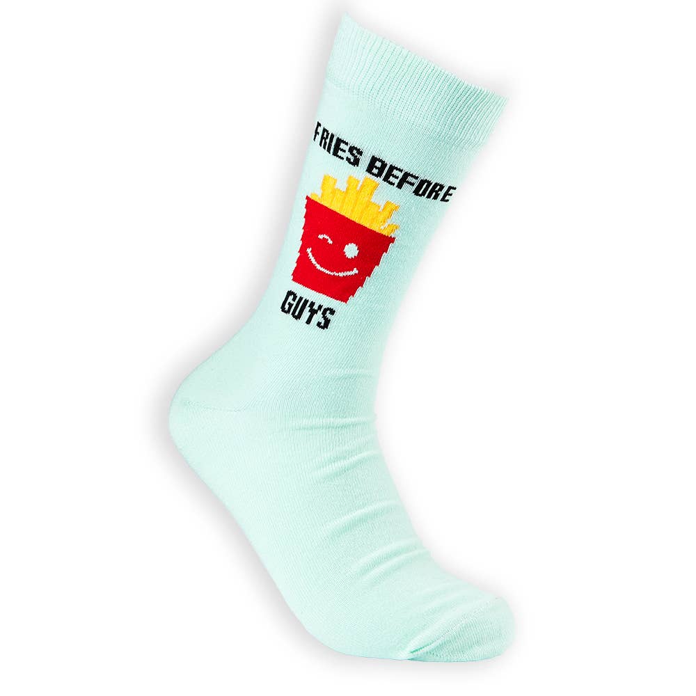 Urban Eccentric - Unisex Fries Before Guys Socks - The Disco Edit