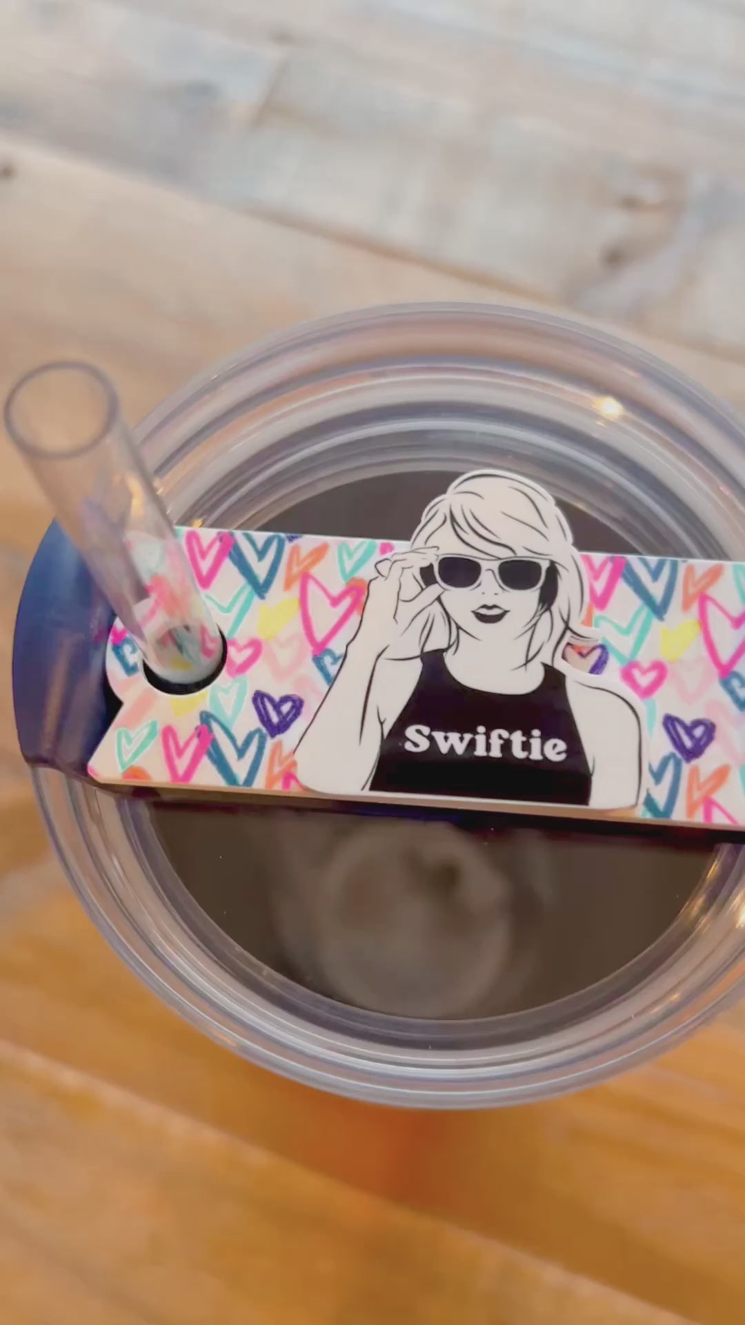 Taylor Swift Graffiti Stanley Cup Topper