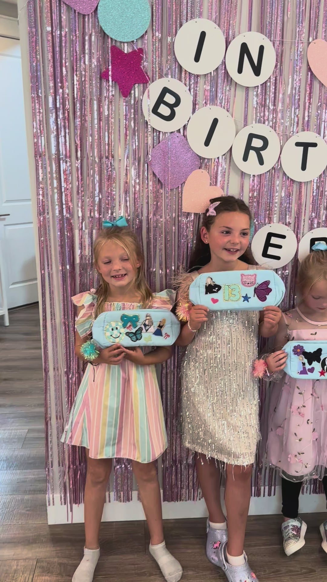 DIY Cosmetics Bag Patch Party