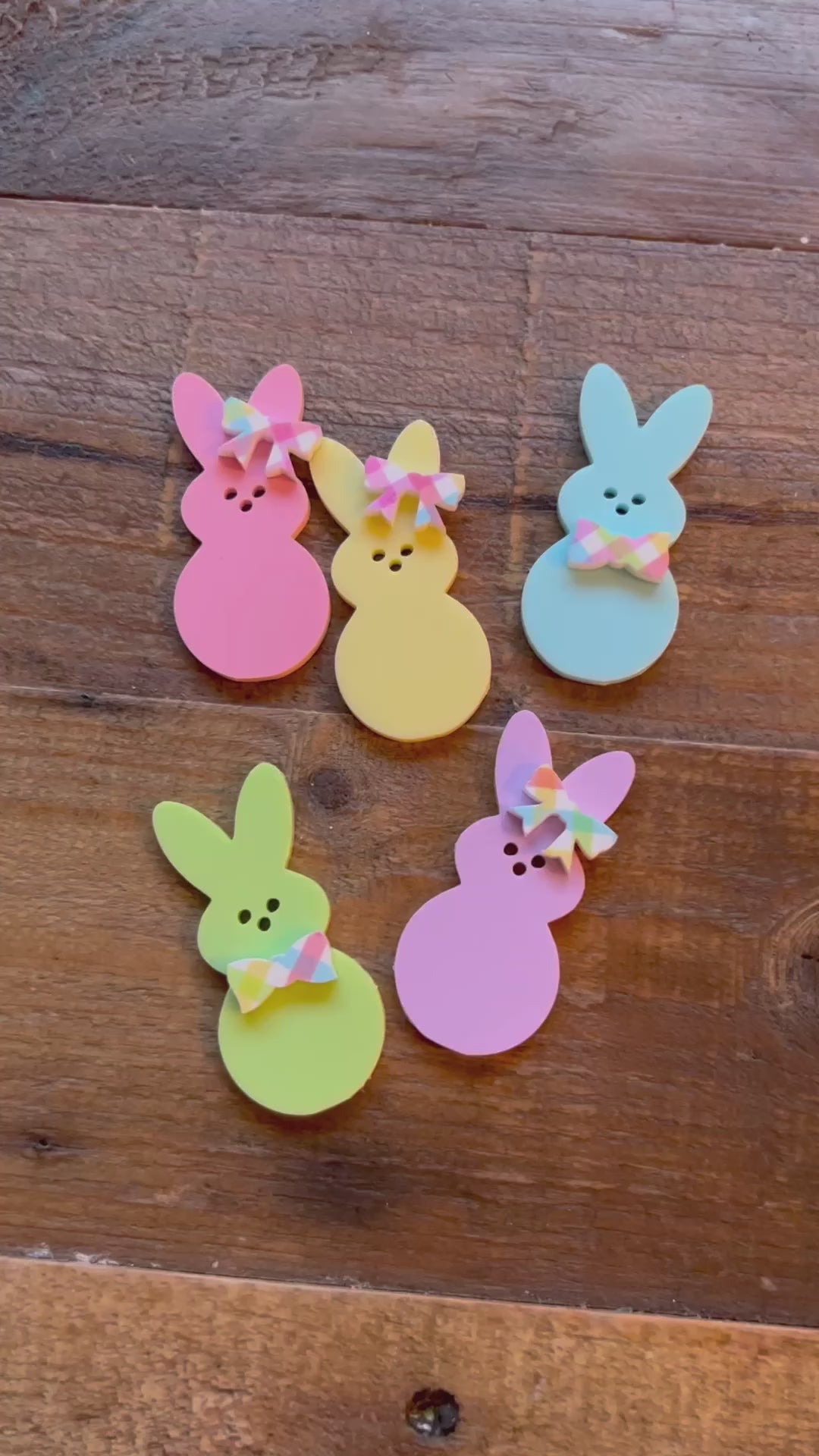 Peep Easter Cupcake Charms