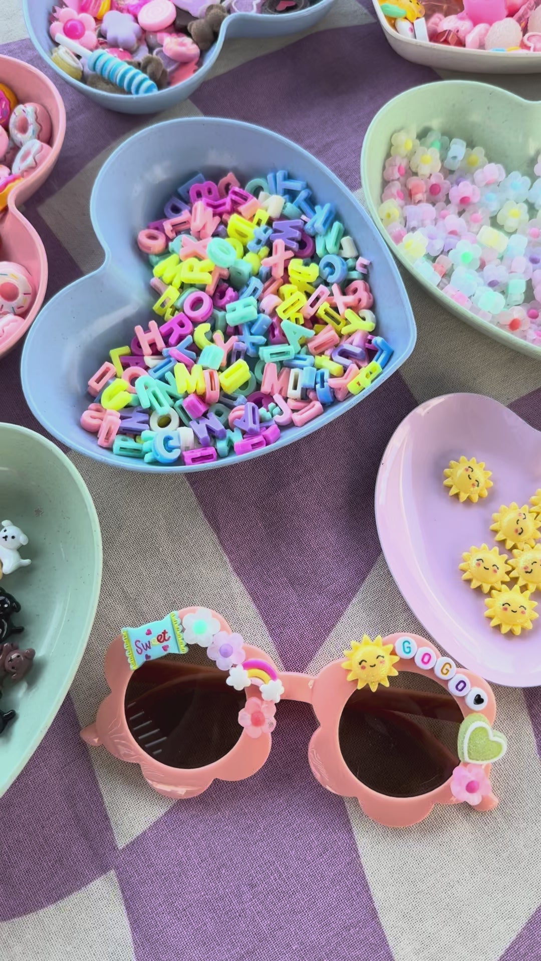 DIY Sunglasses Charm Bar