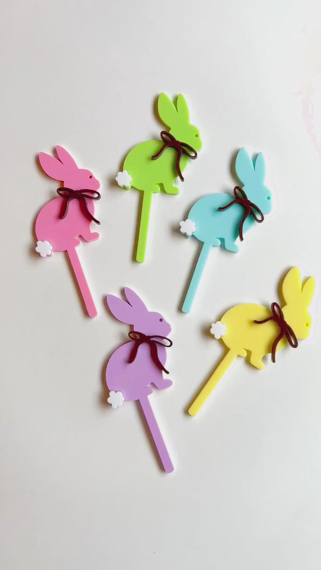 Easter Bunny Cupcake Topper