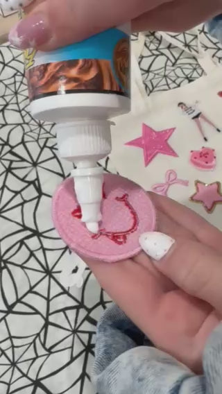 DIY Book Bag Patch Party Kit