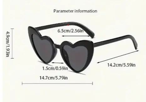 Purple Heart Sunglasses - The Disco Edit