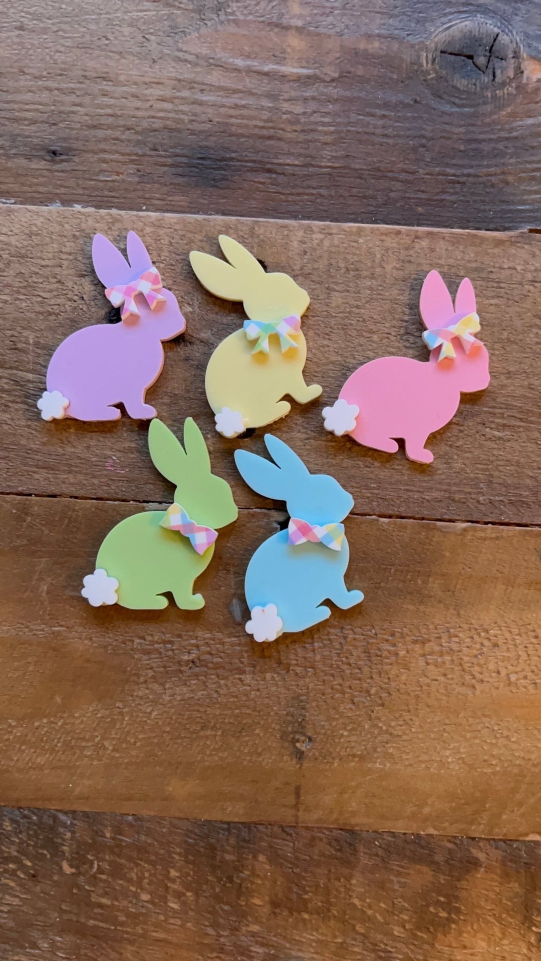 Easter Bunny Cupcake Charms - The Disco Edit