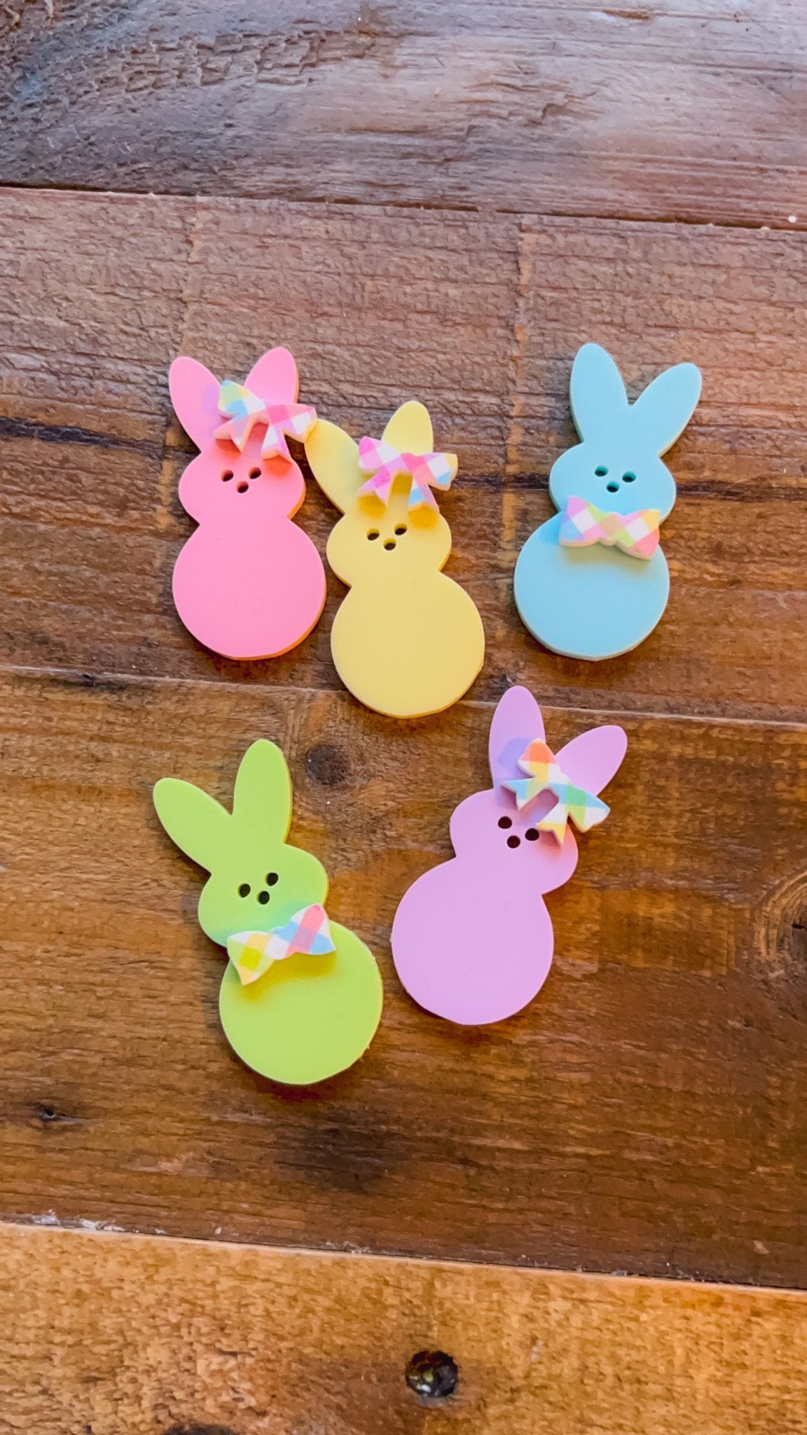 Peep Easter Cupcake Charms - The Disco Edit