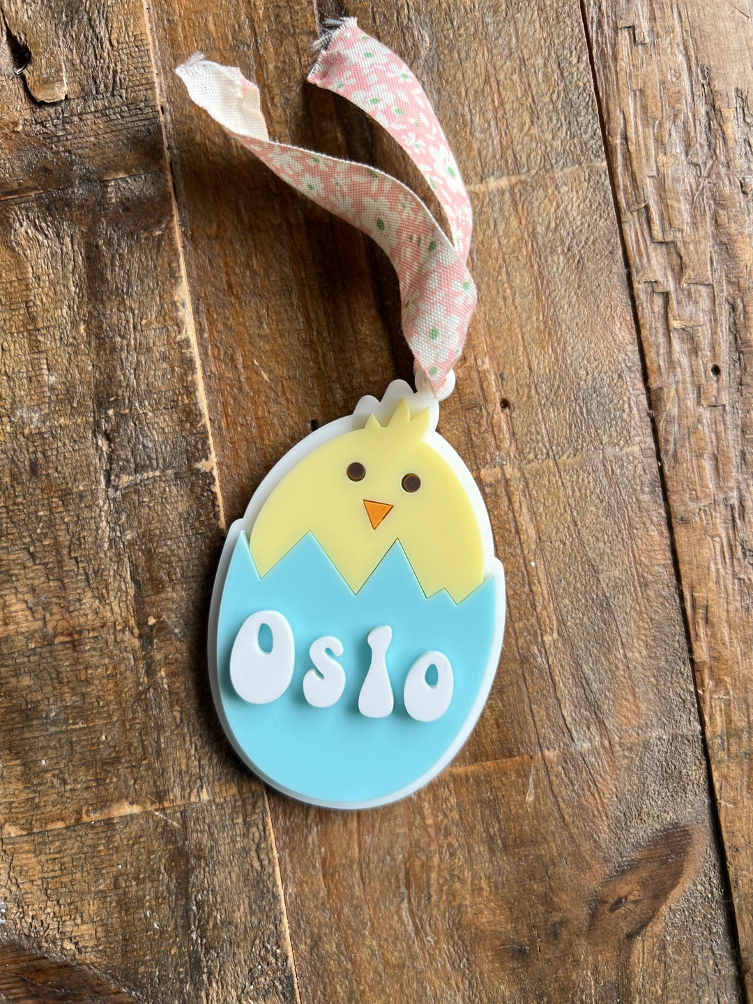 Chick Easter Basket Tag - The Disco Edit