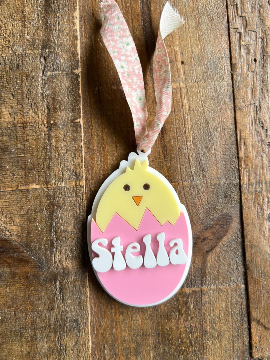 Chick Easter Basket Tag - The Disco Edit