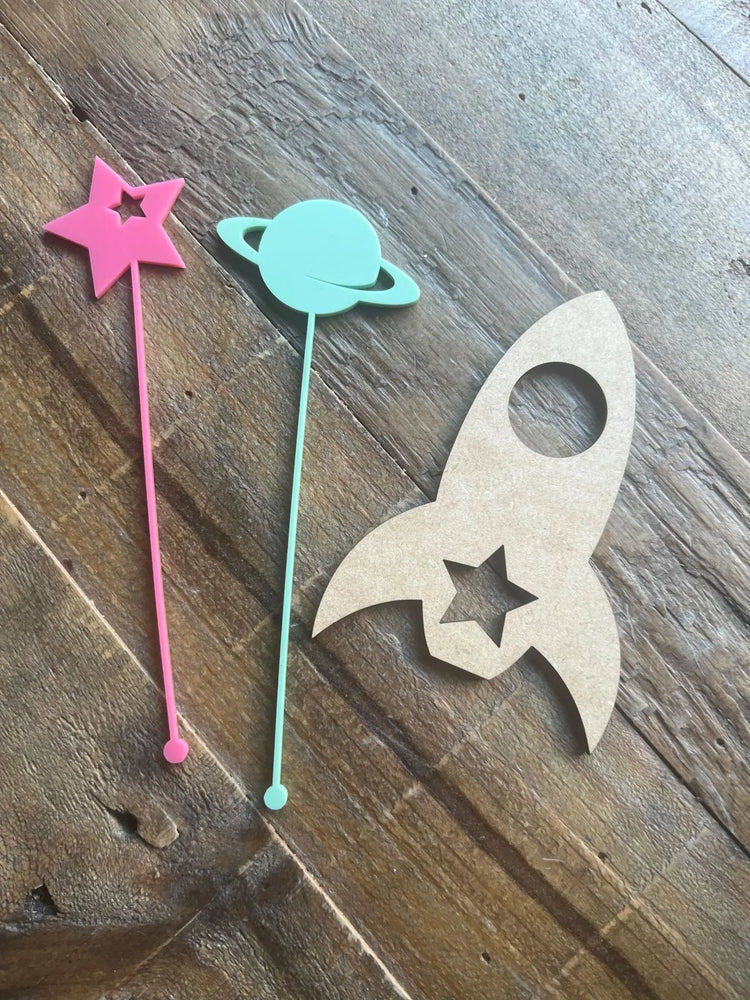 Wood Rocket Place Setting - The Disco Edit