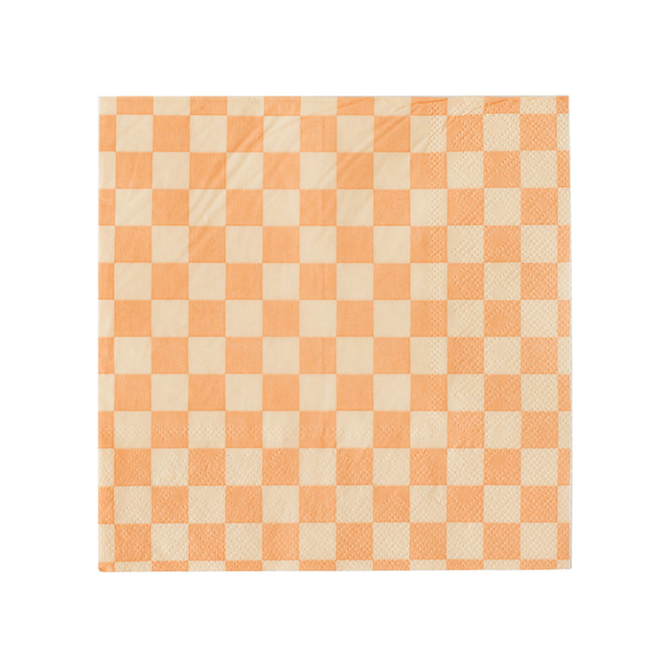 Check It! Peaches N’ Cream Large Napkins - 16 Pk. - The Disco Edit